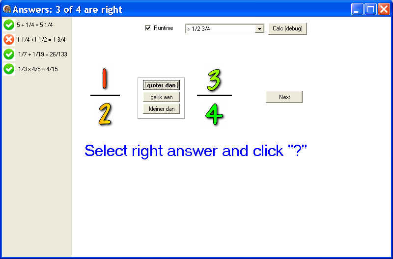 Fraction Calculation